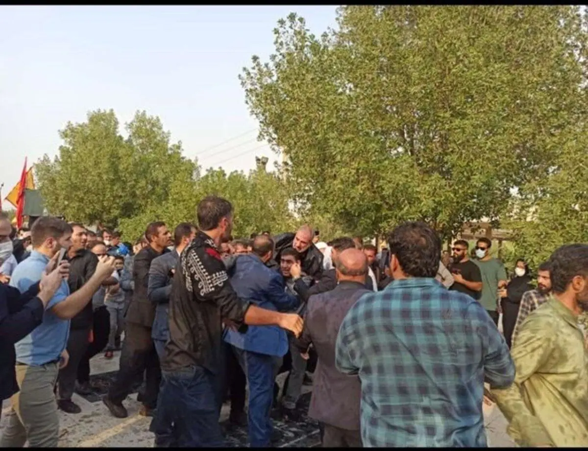 وزیر آموزش و پرورش حین سخنرانی در دهلران از هوش رفت