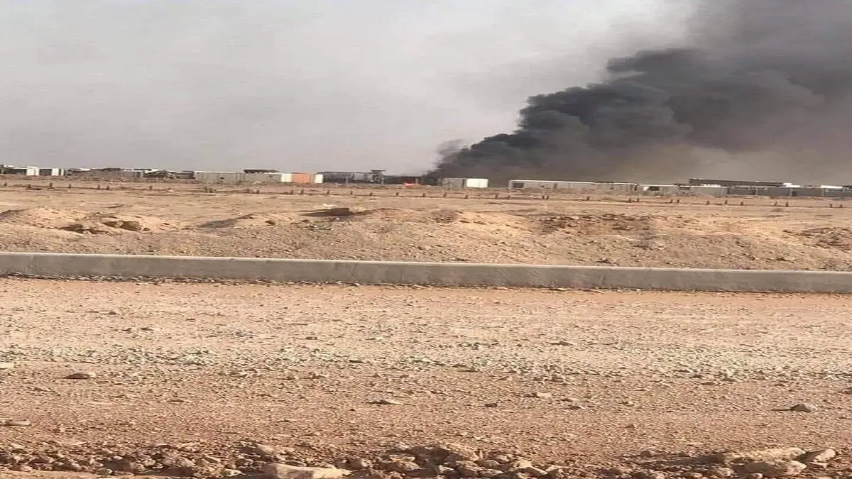 انفجار زاغه مهمات حشد شعبی در نجف