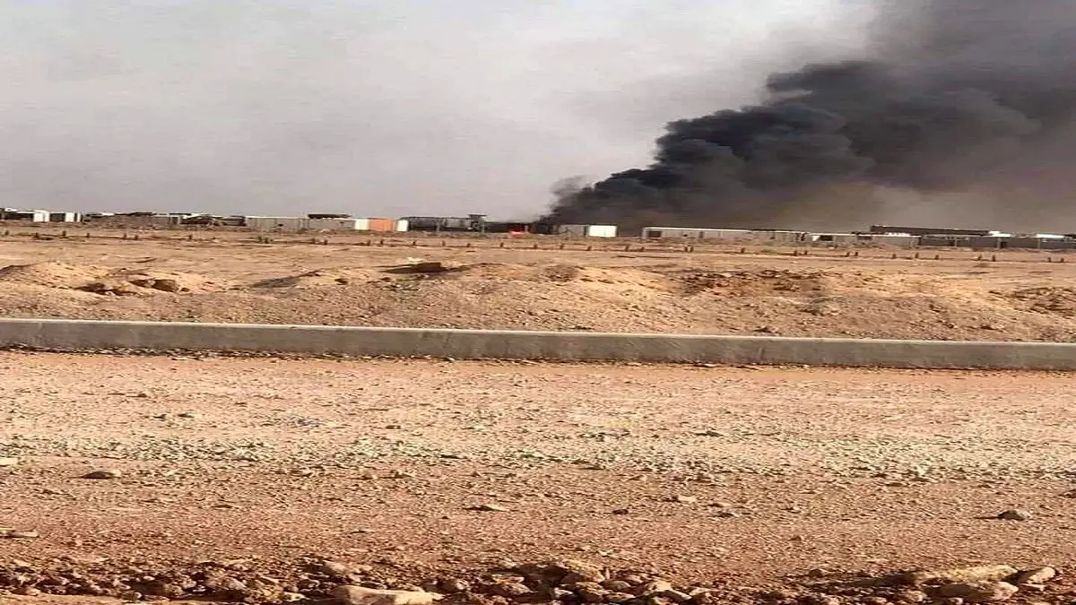 انفجار زاغه مهمات حشد شعبی در نجف