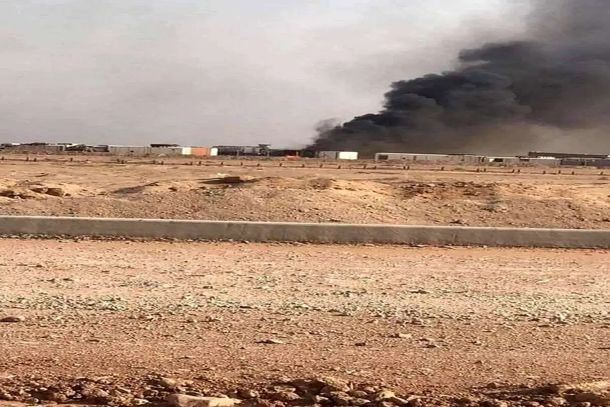 انفجار زاغه مهمات حشد شعبی در نجف