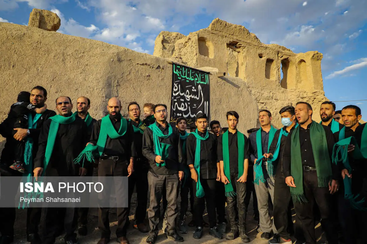 (تصاویر) آیین سنتی «زار خاک» در روستای قورتان