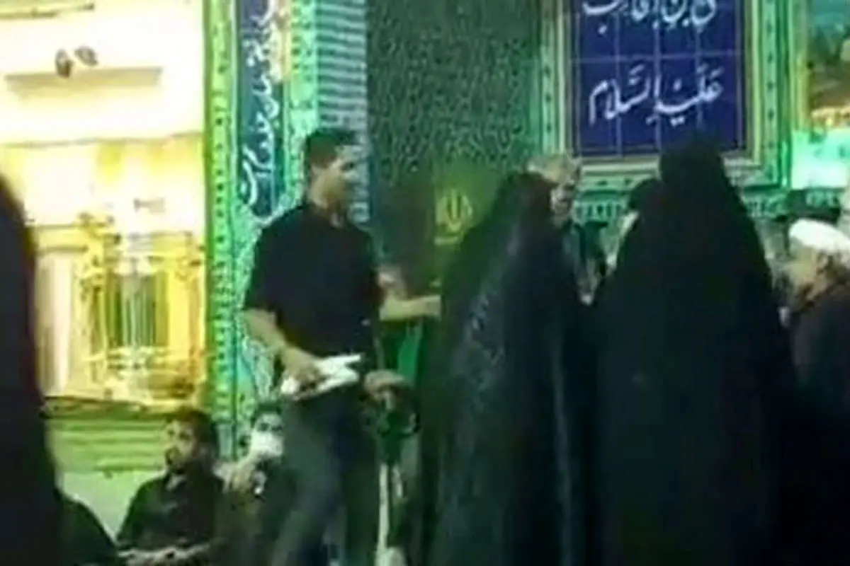 (ویدئو) اعتراض زنان محجبه به یک روحانی به خاطر سخنانش