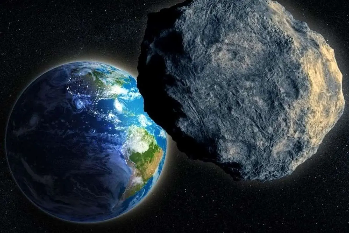 عبور یک سیارک به اندازه یک نهنگ آبی از کنار زمین
