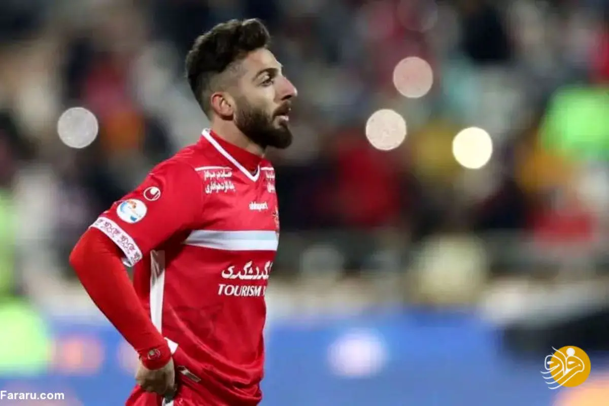 (عکس) دردسر مهاجم پرسپولیس پس از جراحی زیبایی
