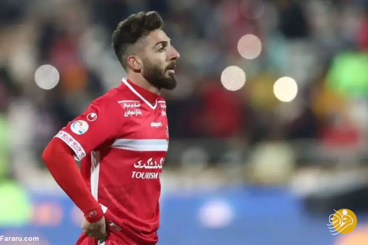 (عکس) دردسر مهاجم پرسپولیس پس از جراحی زیبایی