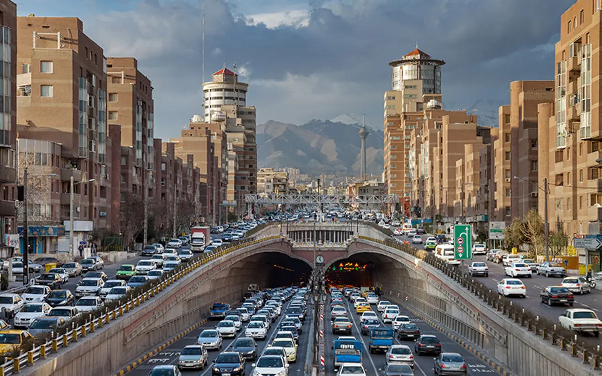 وضعیت ترافیکی معابر بزرگراهی تهران، چهارشنبه ۱۲ مرداد ۱۴۰۱