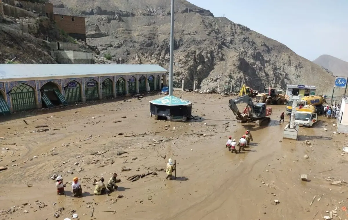 تکذیب مفقود شدن ۲۰۰ نفر در سیل امام زاده داوود