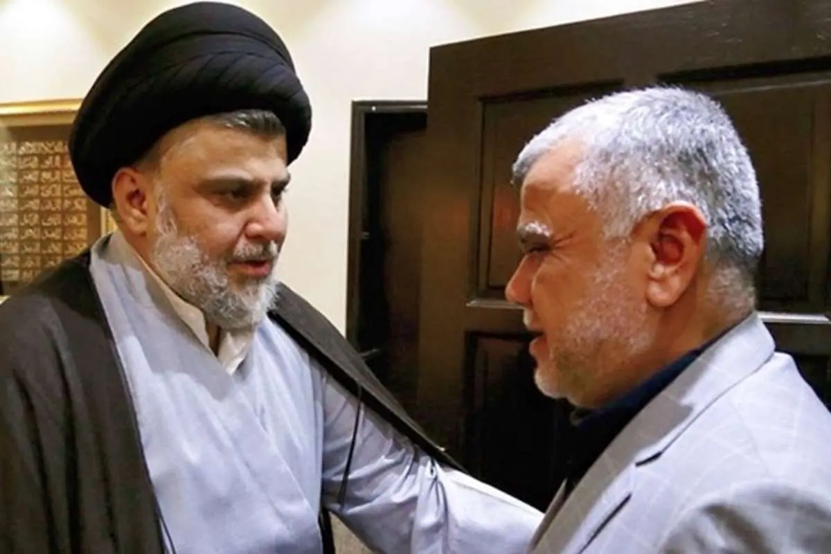 هادی العامری و سید مقتدی الصدر دیدار می‌کنند