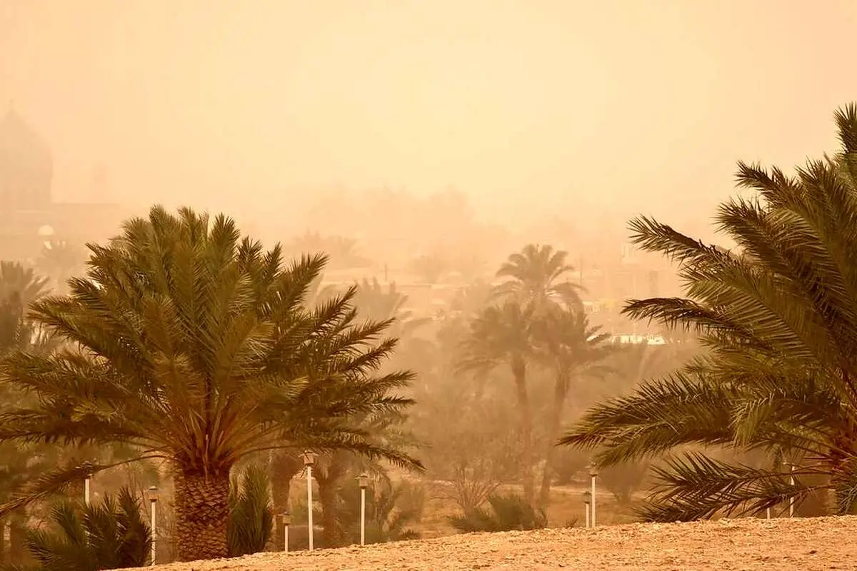 ۲۱ مصدوم حاصل طوفان شدید در بهبهان خوزستان