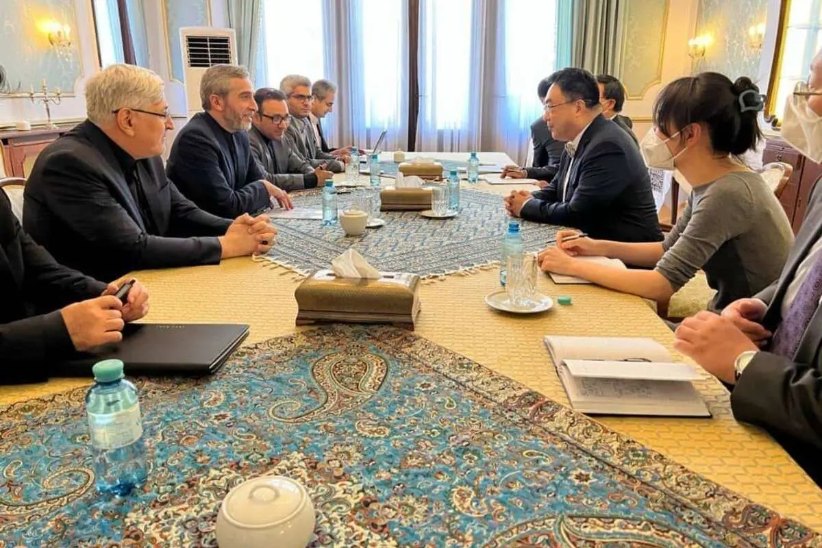 دیدار و گفت‌وگوی هیأت‌های مذاکره‌کننده ایران و چین