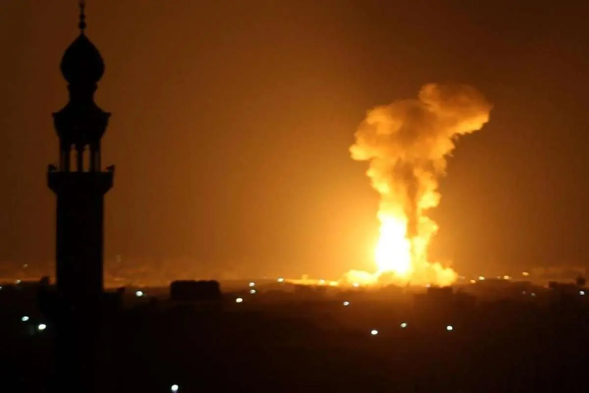 (تصاویر) بمباران غزه