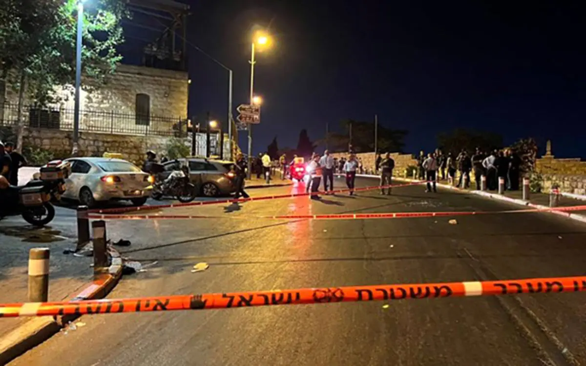 زخمی شدن ۹ اسرائیلی بر اثر تیراندازی در قدس