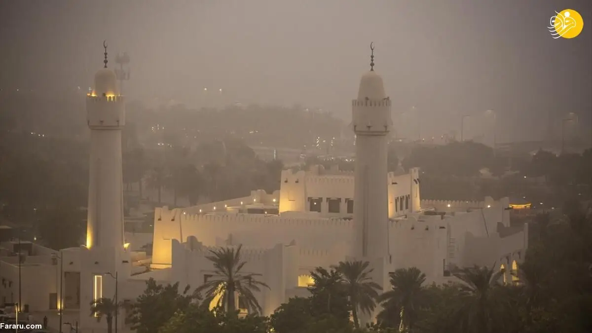 (تصاویر) گرد و غبار و طوفان شن در امارات
