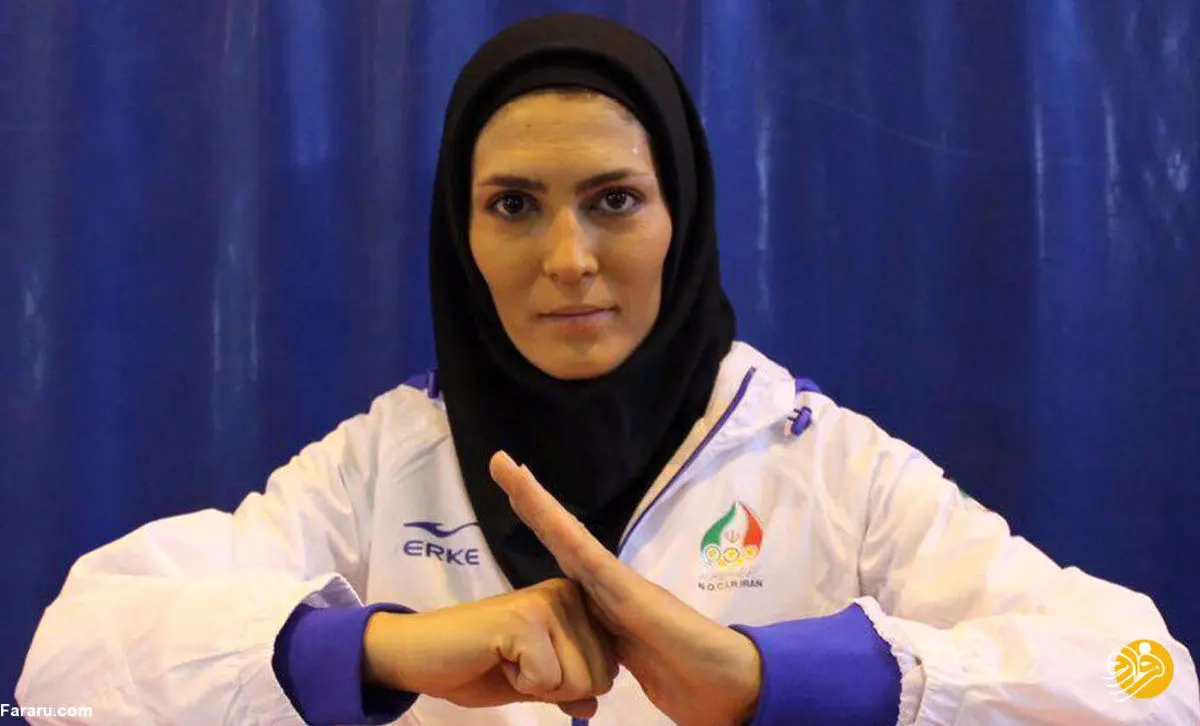 (ویدئو) مبارزه‌ی دیدنی الهه منصوریان مقابل قهرمان چینی