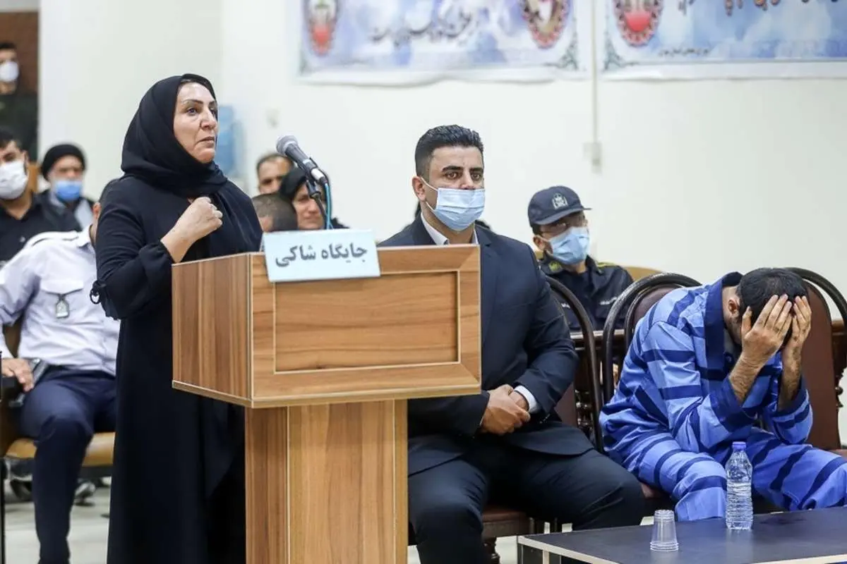 (تصاویر) محاکمه ضارب ماموران انتظامی