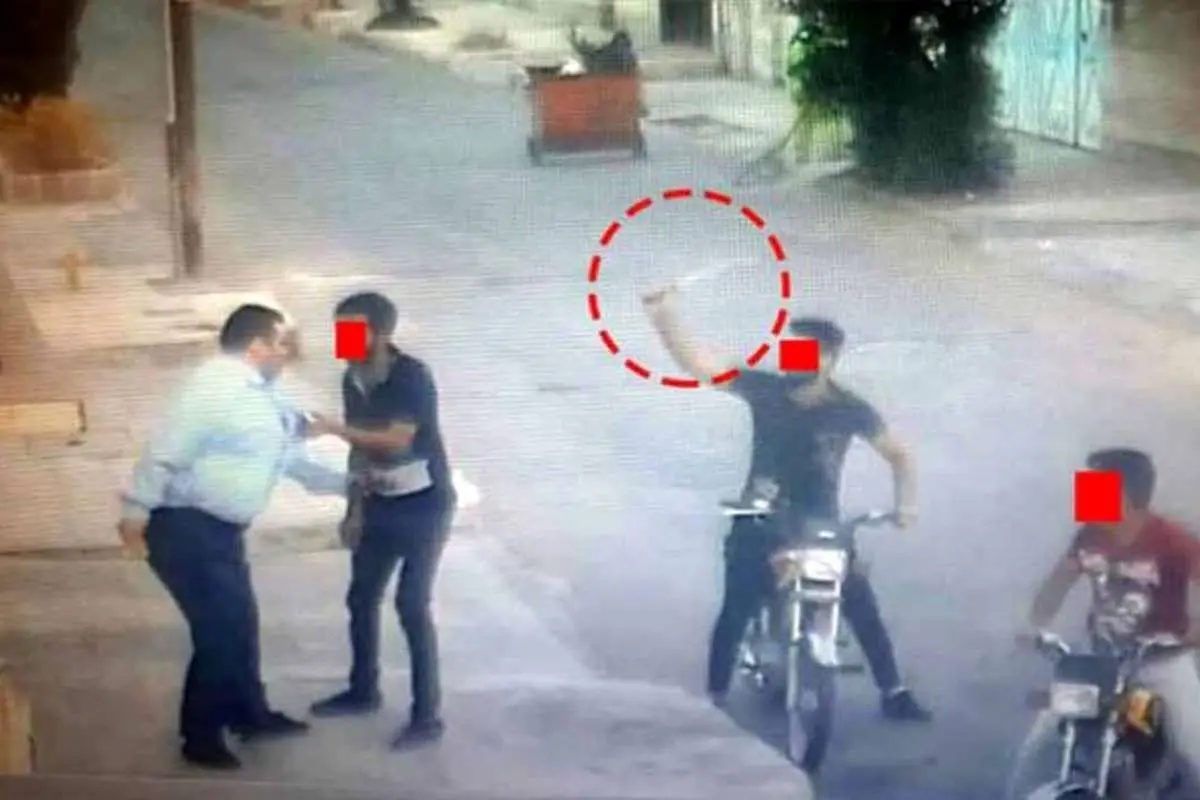 (ویدئو) قمهکشی چند جوان برای مردم در خیابانهای تبریز