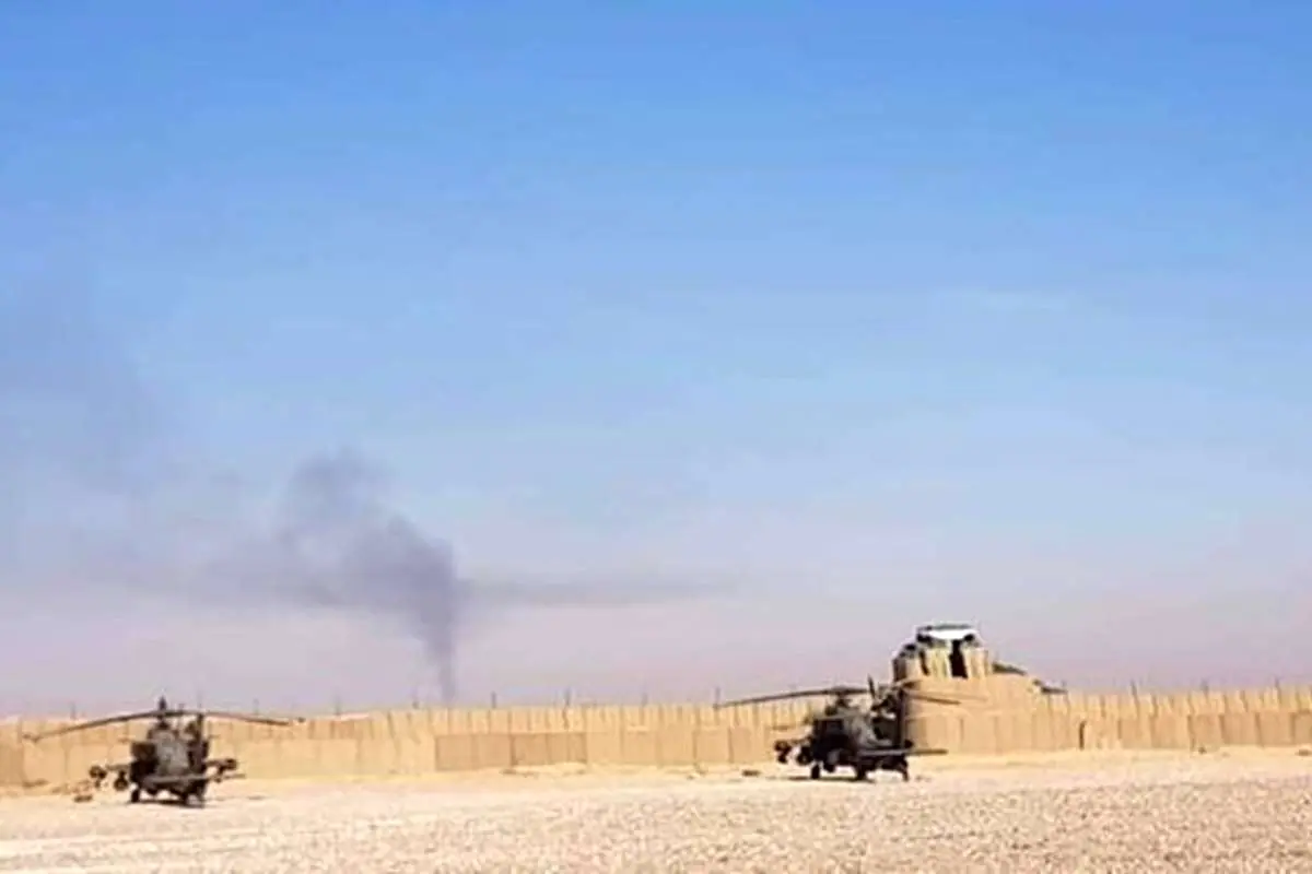 انفجار در انبار تسلیحاتی آمریکا در سوریه