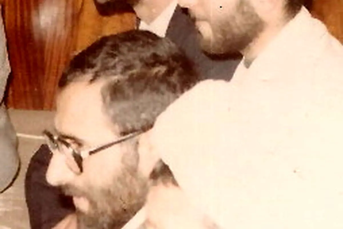 عکس قدیمی از علی کردان