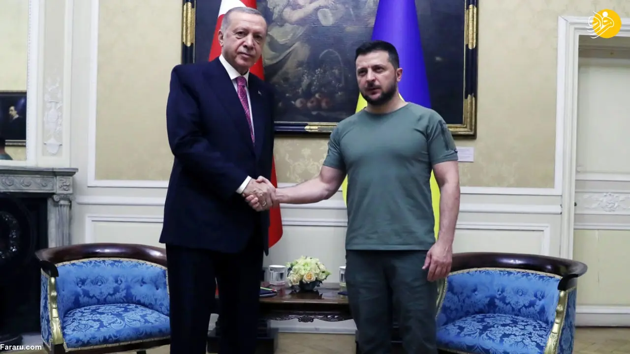 (عکس) اردوغان با زلنسکی دیدار کرد