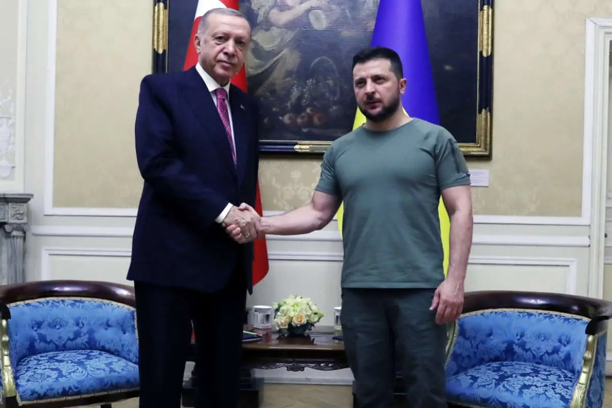 (عکس) اردوغان با زلنسکی دیدار کرد