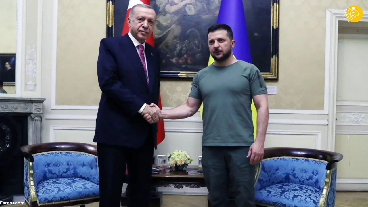 (عکس) اردوغان با زلنسکی دیدار کرد