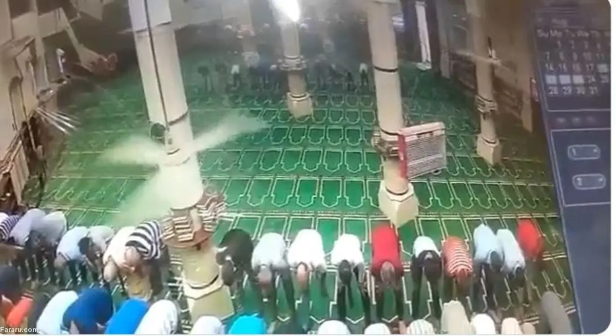 (ویدئو) سرقت موبایل نمازگزار در مسجد!