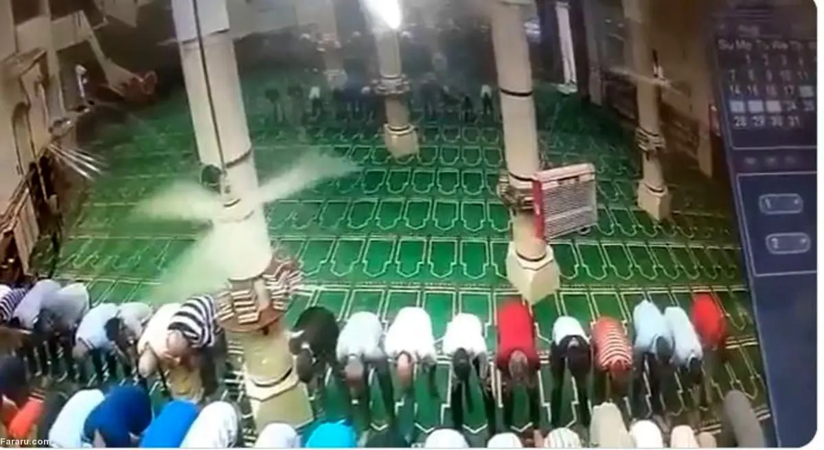 (ویدئو) سرقت موبایل نمازگزار در مسجد!