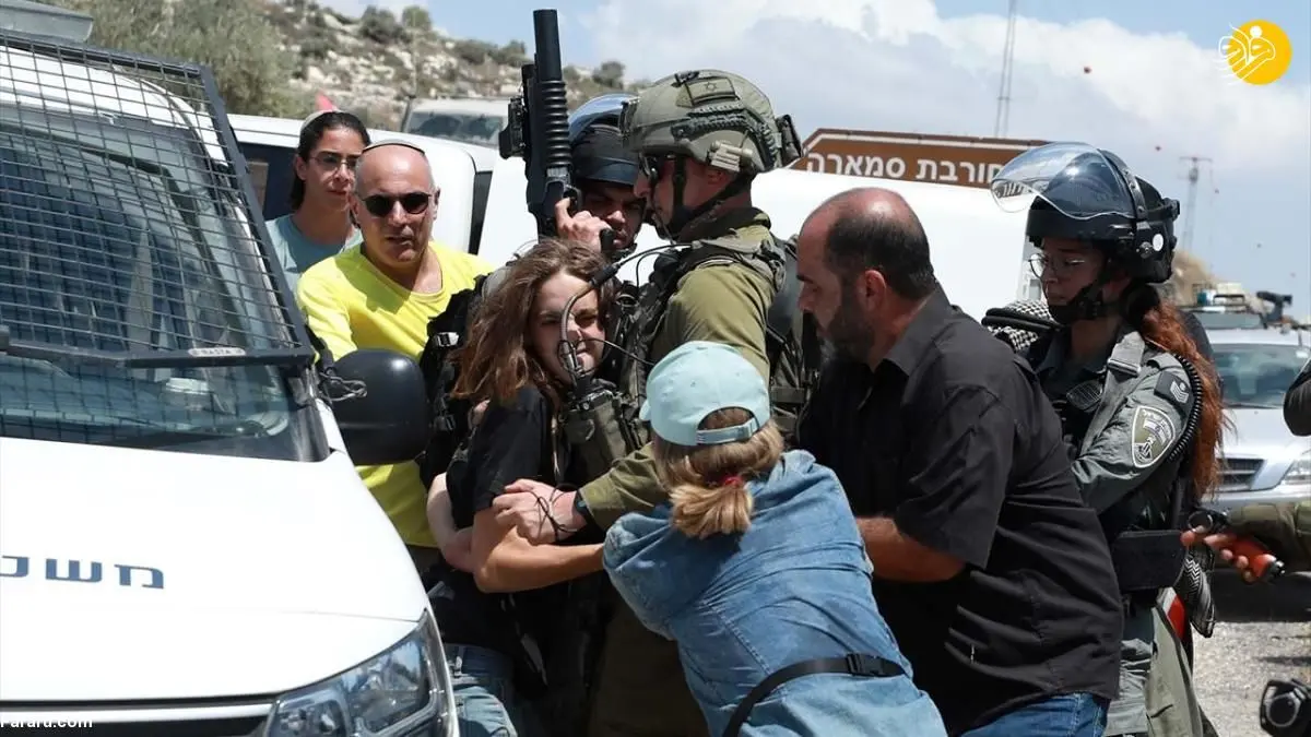 (تصاویر) درگیری فلسطینی‌ها با نظامیان اسرائیلی