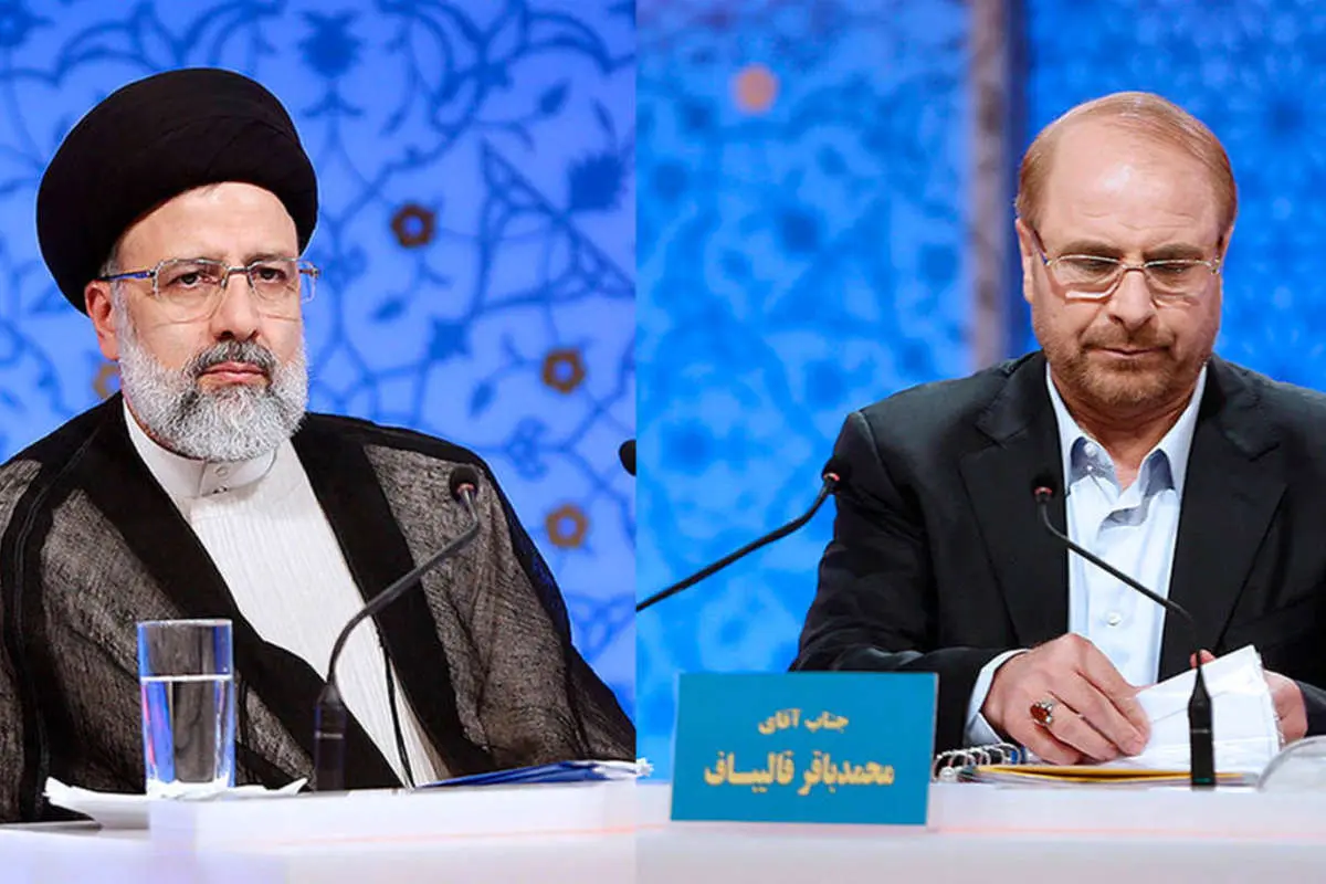 شرق: محبوبیت رئیسی و قالیباف در شبکه‌های اجتماعی کاهش یافت