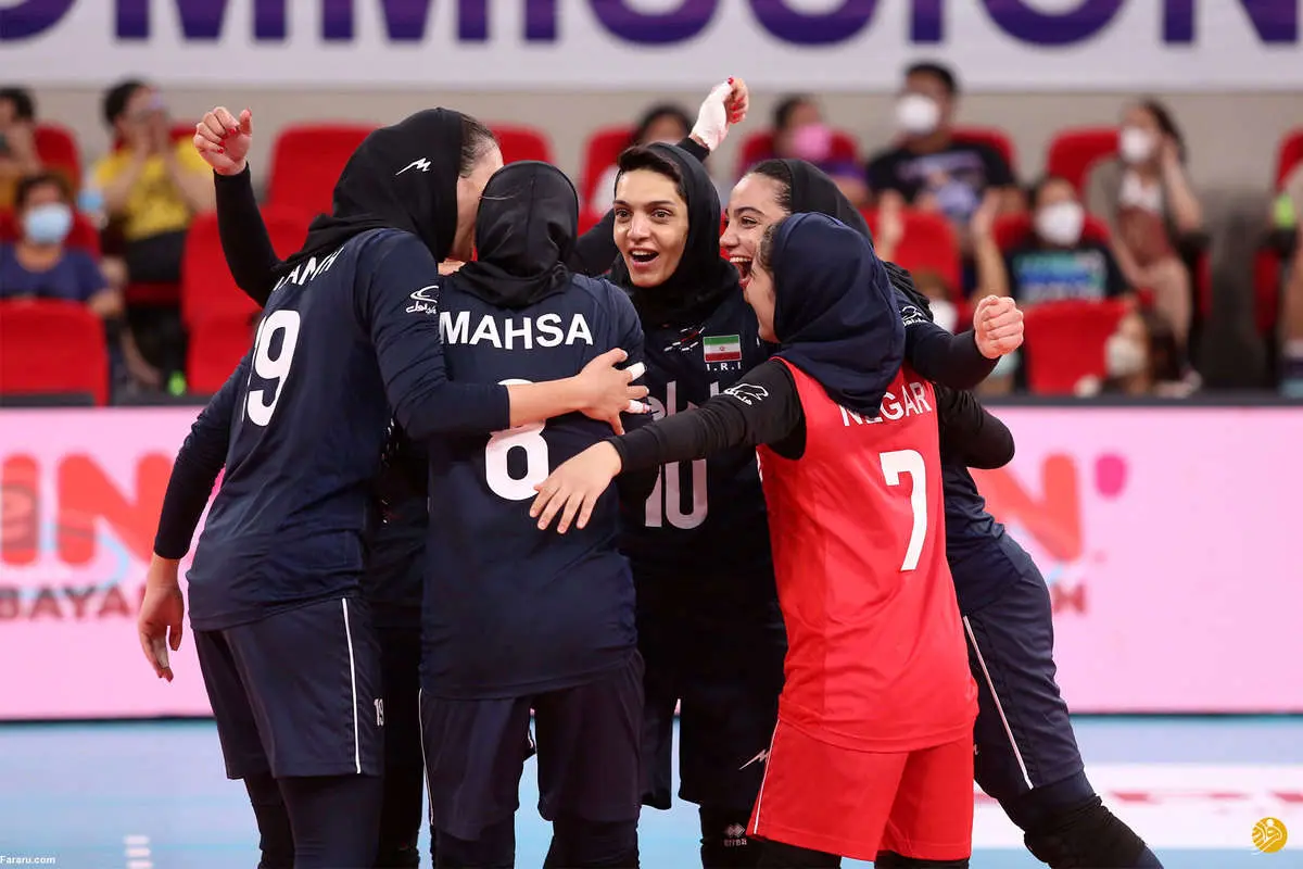 به رغم جدال تحسینبرانگیز، زنان والیبال ایران از صعود به نیمهنهایی جا ماندند