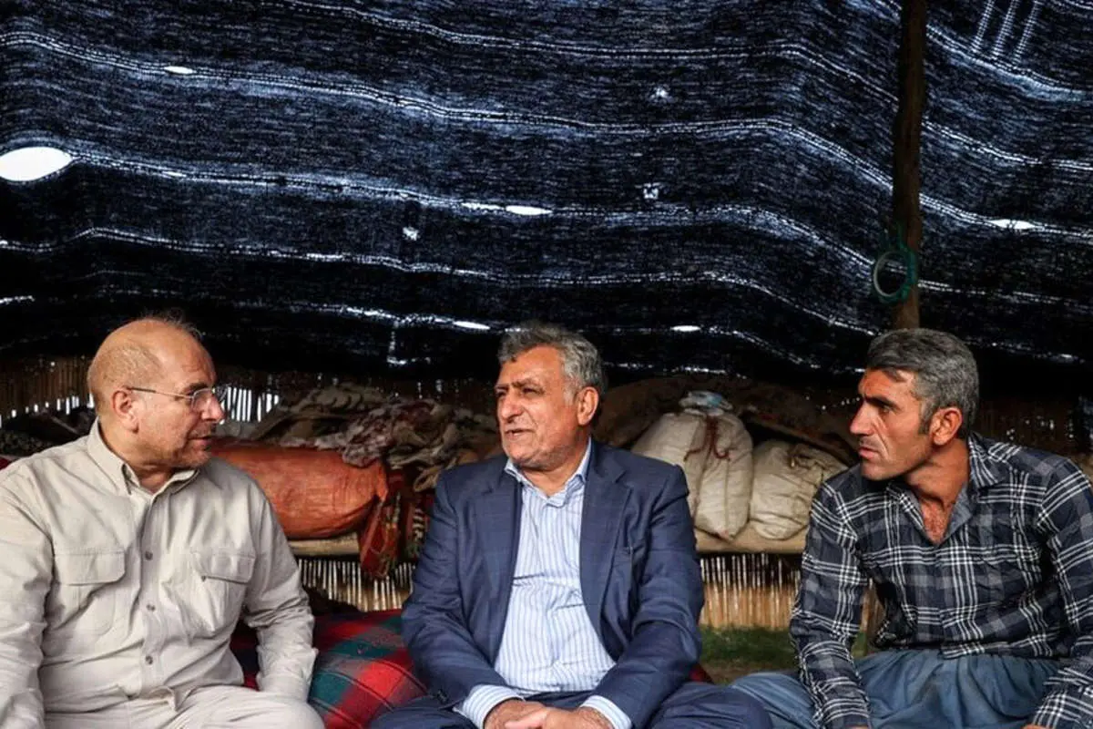 (ویدئو) مرد عشایر قالیباف، استاندار و نماینده مجلس را نشناخت