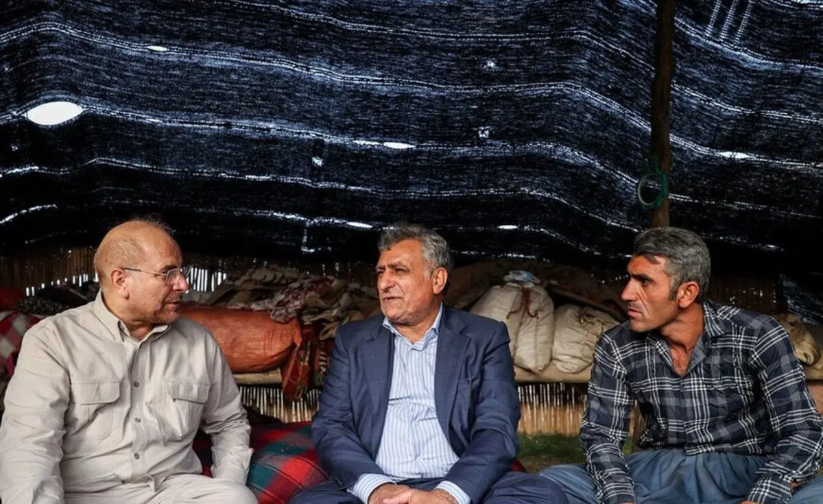 (ویدئو) مرد عشایر قالیباف، استاندار و نماینده مجلس را نشناخت