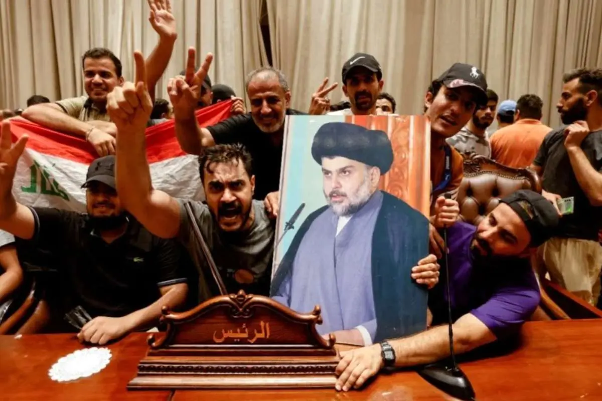(تصاویر) خشونتها در پی اشغال کاخ ریاست جمهوری عراق