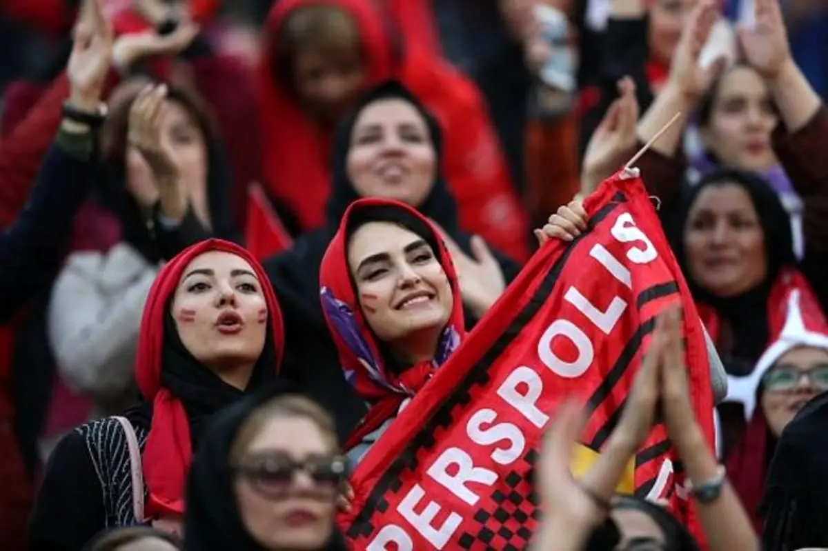 ویدئویی که شهربانو منصوریان از استادیوم آزادی منتشر کرد