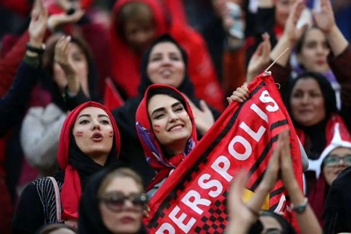 ویدئویی که شهربانو منصوریان از استادیوم آزادی منتشر کرد