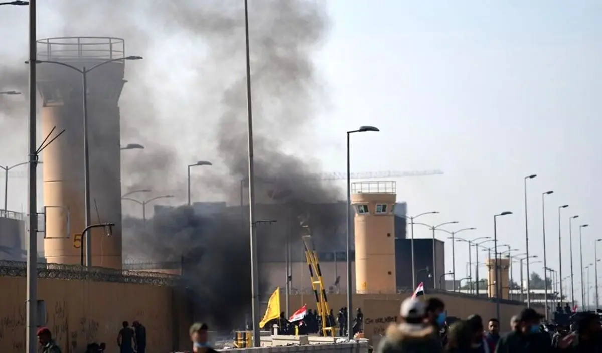 انفجار در سفارت انگلیس در بغداد