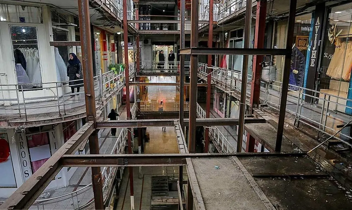 پاساژ دراکولای تهران پلمب شد