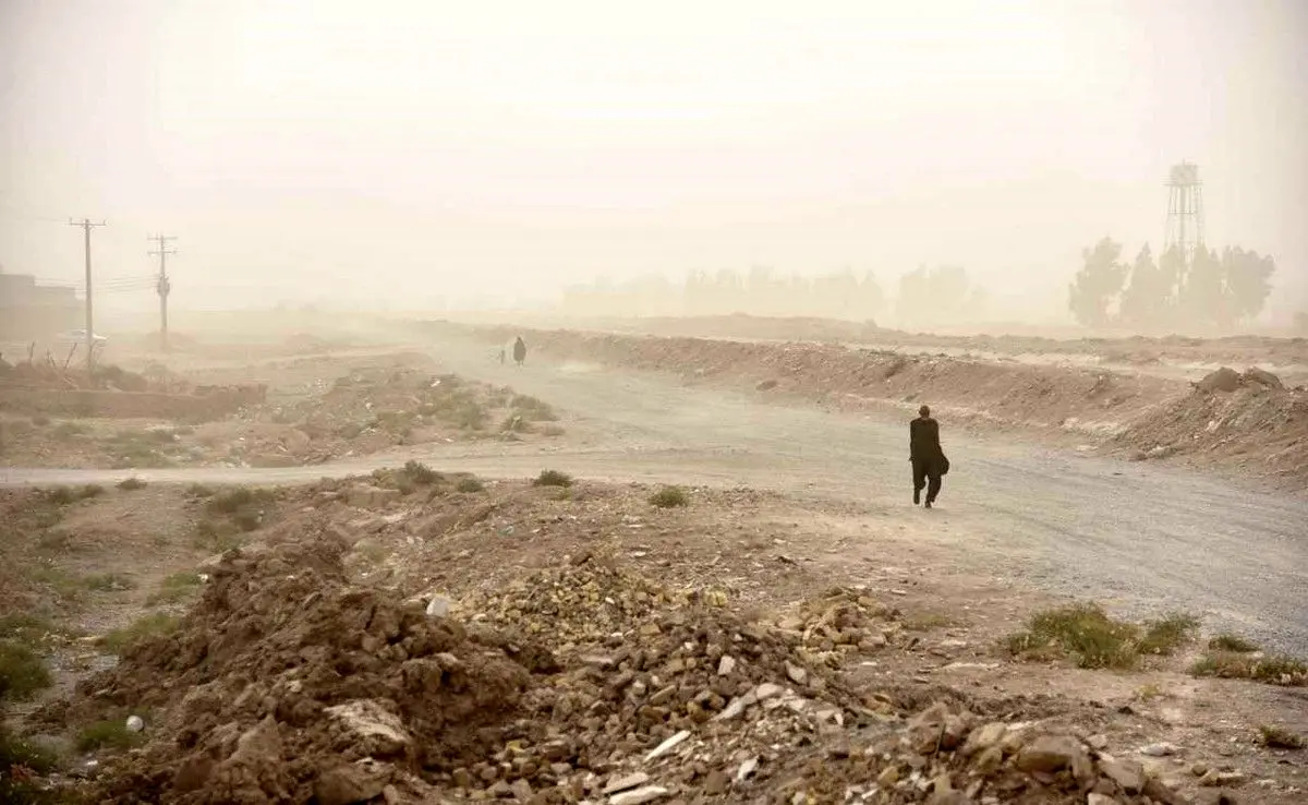 بادی با سرعت ۱۰۴ کیلومتر بر ساعت زابل را درنوردید