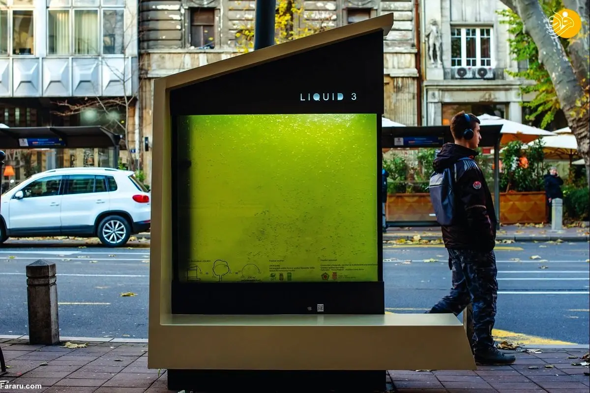 (تصاویر) ماجرای نصب درختان مایع بیوتکنولوژیکی در اصفهان