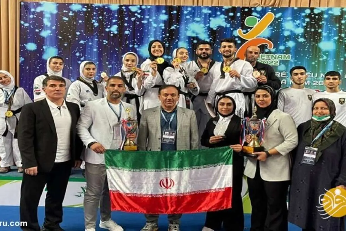 پاراتکواندوکاران ایران قهرمان آسیا شدند
