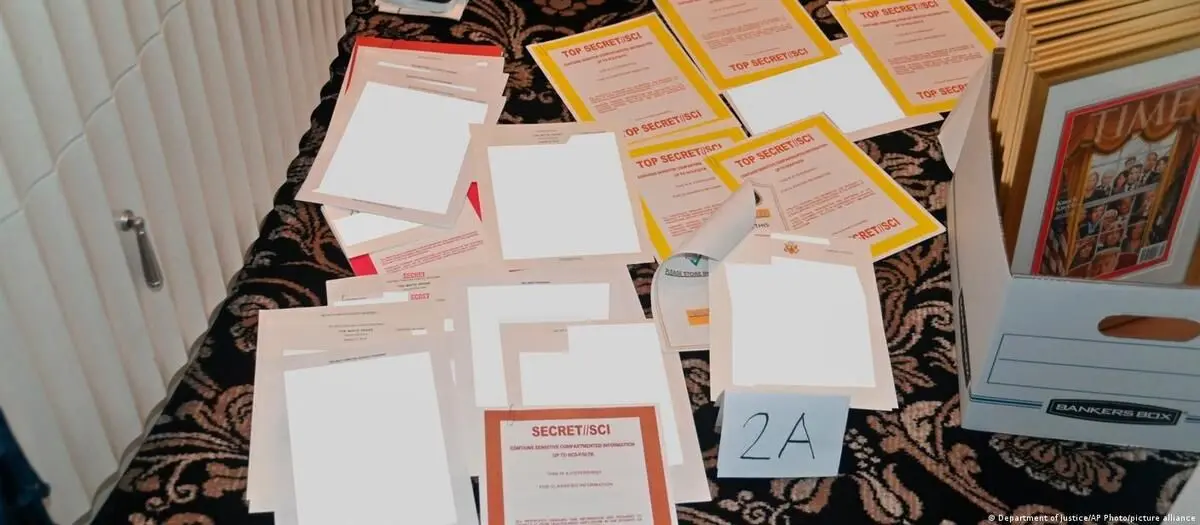 اختلاف ترامپ و دادگستری بر سر اسناد محرمانه
