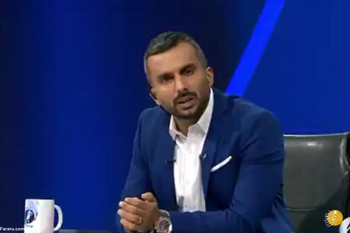 (عکس) واکنش عجیب میثاقی به ماجرای چشمک زدن در برنامه؛ چشمک بک!
