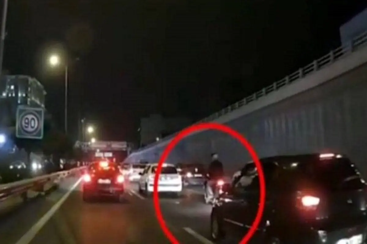 (ویدئو) ماجرای زورگیری جدید از یک زن؛ باز هم در اتوبان نیایش!