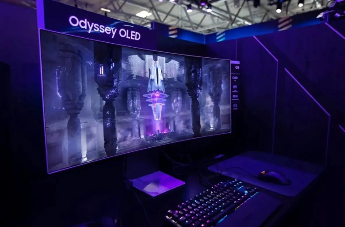 رونمایی از اولین مانیتور گیمینگ OLED سامسونگ