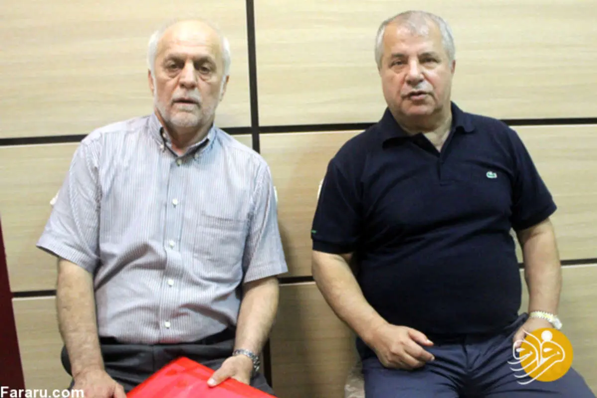 (عکس) ثبت قابی از دو چهرهی تکرارنشدنی فوتبال ایران