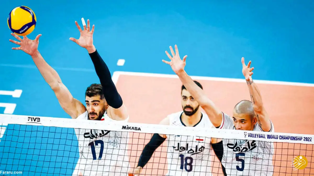 ساعت بازی تیم ملی والیبال ایران - برزیل در قهرمانی جهان