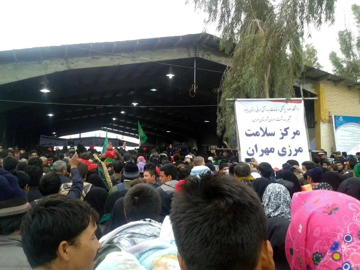 رکورد عبور زائران از مرز مهران شکست
