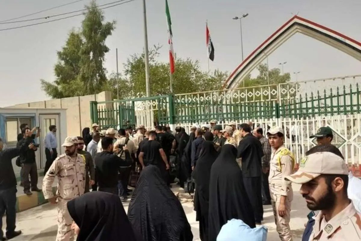بسته شدن مرز خسروی به دلیل ازدحام جمعیت