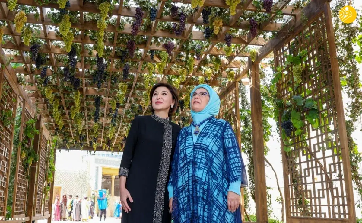 (تصاویر) همسر اردوغان در شهر ابدی