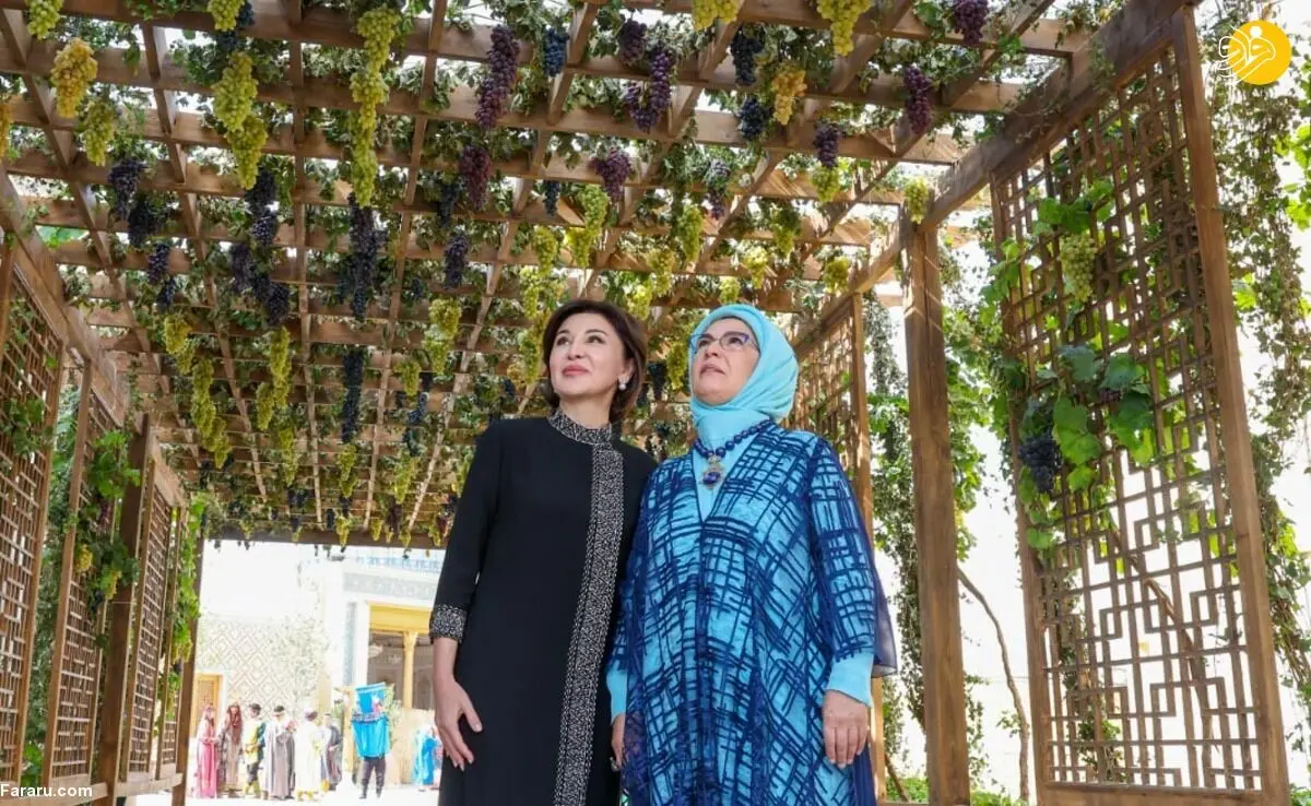 (تصاویر) همسر اردوغان در شهر ابدی